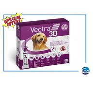 ANTIPARASSITARIO CANI "VECTRA 3D" 3 PIPETTE (PESO 25 FINO 40 KG) OFFERTA