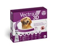 ANTIPARASSITARIO CANI "VECTRA 3D" 3 PIPETTE (PESO 25 FINO 40 KG) OFFERTA