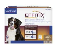 ANTIPARASSITARIO 'EFFITIX' 'Cane Extra Large' da 40 a 60 kg - 4 pipette ml 6,6