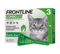 ANTIPARASSITARIO 'FRONTLINE COMBO' gatti/furetti - 3 pipette ml 0,5