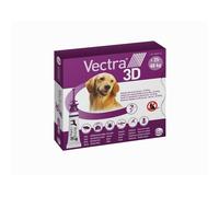 ANTIPARASSITARIO PER CANI GROSSI VECTRA 3D 25-40 KG 3 PIPETTE 1500 G TRATTAMENTO
