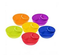 antipasto per patatine e salse Set di 6 contenitori con scomparti | Ciotola per snack, snack e aperitivi per serate cinematografiche buffet aperitivi pic-nic sale di Pa