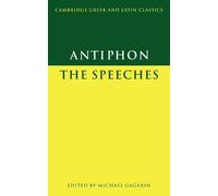 Antiphon Antiphon: The Speeches (Tascabile) Cambridge Gr nd Latin Classics