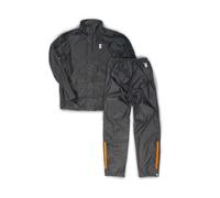 Antipioggia moto OJ SYSTEM SET NERO leggero compatto giacca e pantaloni