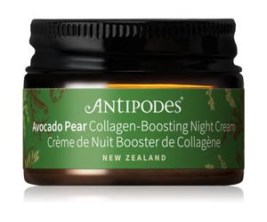 Antipodes Avocado Pear Collagen-Boosting Night Cream crema notte nutriente per il viso 15 ml