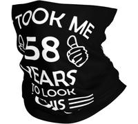 Antipolvere Cerchietto per Capelli Happy 85th Birthday Scaldacollo Scaldacollo 26X30cm per Arrampicata,Sports,Bambini