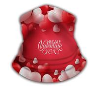 Antipolvere Headwrap, Passamontagna Soft Smooth Heart Shaped Balloon Happy Loves Day Middle Greetings Versatili Sciarpa al Collo per Pesca Motocicletta Bambini