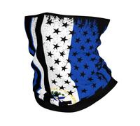 Antipolvere Sciarpa a Tubo,America And EAN Flag Combine,Decorazione facciale Unisex Bandana per Arrampicata Pesca Ciclismo 26X30cm