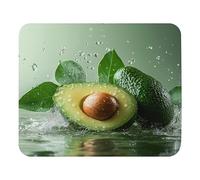 Antipolvere Tappetino per Il Mouse, Avocado Falls Into The Water, Pratica Tappeto Mouse, Mousepads, 25X30cm, Notebook, PC, Casa