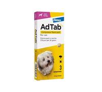 Antipulci Zecche Cani ADTAB Compresse Masticabili Antiparassitari Cuccioli