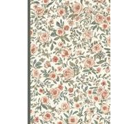 Antique Ditsy Floral Notebook vol.2: 100 Lined Pages, 6x9 inch, Aesthetic Small Flower Pattern Journal for Writing