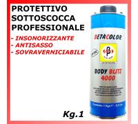 Antirombo Nero Vernice Sottoscocca Protezione per Auto Antiruggine Carrozzeria