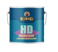 ANTIRUGGINE GRIGIO RAPIDA ESSICCAZIONE ANTICORROSIONE METALLO 2,5LITRI KING