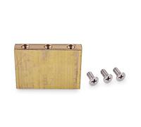 Antiruggine Impermeabile Ottone Tremolo Block Alta Densità Quadrato Professionale Piccolo Standard Tremolo Block Stabile Chitarra Ponte Parte