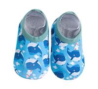 Antiscivolo Baby Walking Shoe per il primo passo Suole morbide traspiranti sicuro Indoor Floor Socks Baby Learning Shoe Suole flessibili Sviluppo del bambino, Multicolore, Small