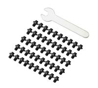 Antiscivolo Pedale Viti Bicicletta Kit M4 6mm MTB Multicolore Set 50Piecews