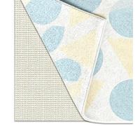 Antiscivolo per Tappeti 40 x 65 cm Antiscivolo e Tagliabile Rete per Tappeti Sottotappeto Ammortizzazione Lavabile per Tappetini Moquette, Cassetti Divano, bianco