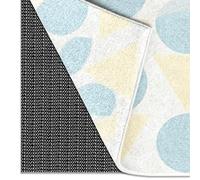 Antiscivolo per Tappeti 40 x 65 cm Antiscivolo e Tagliabile Rete per Tappeti Sottotappeto Ammortizzazione Lavabile per Tappetini Moquette, Cassetti Divano, Nero