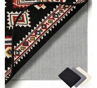 Antiscivolo per Tappeti 40 x 71 cm Riutilizzabile, Inodore, Tagliabile, Lavabile e Personalizzabile Nelle Dimensioni, Tappetino Antiscivolo per Tappeto Perr Moquette, grigio marrone