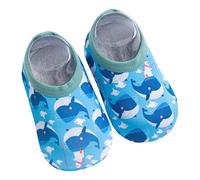 Antiscivolo Scarpe Da Pavimento Infantile Tessuto di Nylon Traspirante Bambino Che Cammina Per Lo Sviluppo A Piedi Precoce Scarpa Presa, Multicolore, X-Small