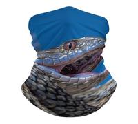 Antiscivolo Sciarpa a Mezza Faccia, Scaldacollo Snake On Rock Sportiva Bandana per Campeggio Bambini Estivo