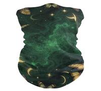 Antiscivolo Sciarpa A Tubo Boho Celestial Butterfly Moon Print Ghetta da Collo Elastico Cerchietto per Capelli per attività Estivo Pesca