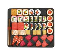Antiscivolo Tampone per Mouse, Japan Food Sushi Bento Box Japanese Rolls Food Tappetino per Il Mouse Personalizzato Gaming Mousepad per PC Ufficio Laptop