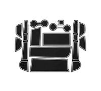 antiscivolo Tappetino Antiscivolo In Gomma Per Auto Per Scanalatura Per Porta Accessori Interni Per Lexus UX UX250h UX200 250h 2015-2019 stuoie(Wit)