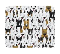 Antiscivolo Tappetino per Il Mouse Colorful Dogs Gaming Mousepad Tappetino Mouse 25x30cm per Casa,Laptop,Computer