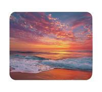 Antiscivolo Tappetino per Il Mouse Sunrise Over The Ocean Gaming Mousepad Tampone per Mouse 25x30cm per Notebook,Laptop,Computer