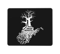 Antiscivolo Tappetino per Il Mouse West Virginia Roots Gaming Mousepad Tappetino Mouse 25x30cm per PC,Notebook,Casa