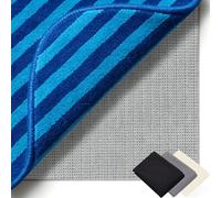 Antiscivolo Tappeto 40 x 71 cm Riutilizzabile, Inodore, Tagliabile, Lavabile e Personalizzabile Nelle Dimensioni, Tappeto Antiscivolo Multiuso Perr Moquette, grigio marrone