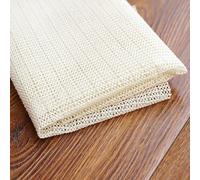 Antiscivolo Tappeto 65 x 95 cm Riutilizzabile, Inodore, Tagliabile, Lavabile e Personalizzabile Nelle Dimensioni, Rete Tappetino Antiscivolo per Tappeti Perr Moquette, Bianco