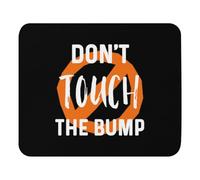 Antiscivolo Tappeto Mouse, Don't Touch The Bump New Mom Baby Bump Tappetino per Il Mouse Personalizzato Gaming Mousepad per PC Computer Notebook