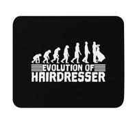 antisfilacciamento Tampone per Mouse, Evolving Hairstylists Graphic Pun Hilarious Makeup Artists Cute Tappetino per Il Mouse Superficie Liscia Gaming Mousepad per Ufficio Laptop Notebook