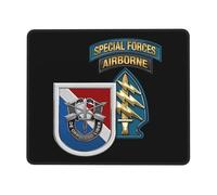 antisfilacciamento Tappetino per Il Mouse, Army Special Forces 11Th Special Forces Group, Antipolvere Tampone per Mouse, Mousepads, 25X30cm, PC, Notebook, Laptop