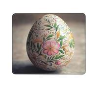 antisfilacciamento Tappetino per Il Mouse, Lovely Easter Egg, Lavabile Tappetino per Mouse, Gaming Mousepad, 25X30cm, Ufficio, Laptop, Casa
