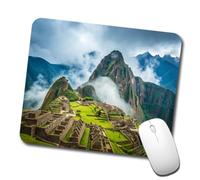 antisfilacciamento Tappetino per Il Mouse Machu Picchu Peru Travel Destination Gaming Mousepad Tappetino per Mouse 25x30cm per PC,Laptop,Ufficio
