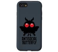 Antisociale Farfalla Mothman Cryptid con Grandi Occhi Rossi Custodia per iPhone SE (2020) / 7/8