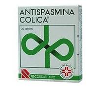 Recordati Pharma – Antispasmina Colica – Antispastico 10 mg + 10 mg – 30 compresse rivestite