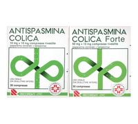 Recordati Antispasmina Colica Forte – Compresse rivestite 50 mg + 10 mg, 30 compresse – Uso orale