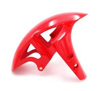 Antispruzzo Moto ABS Modello In Fibra Di Carbonio Parafango Anteriore Splash Guard Per Y&amaha MT10 FZ10 R1 R6 R1M 2017 2018 2019-2022(rosso)