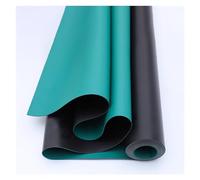 Antistatico in gomma per banco da lavoro, PVC Electronics Repair Soldering Mat ESD Anti Static Workbench Grounding Pad Green Multiple Sizes 2mm(60x250cm)