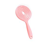 Antistatico Pettine Elettroplantari Massaggio Setole con Setole KRIFTLE-FRIZZ-FRIZZ-FISS-PISS PER RIMUOVERE DIFFERENZA TUTTI I TIPI Durevole Rosa