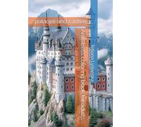 Antistress coloring book for adults: palaces and castles