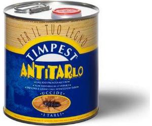 ANTITARLO LEGNO TRATTAMENTO TARLO LIQUIDO LITRI 2.5 TIMPEST TARME