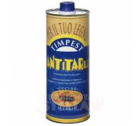 ANTITARLO LEGNO TRATTAMENTO TARLO LIQUIDO LITRI 1 UNO TIMPEST TARME LARVE