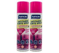 Antitarme Forte Spray per Cabine Armadio, Tappeti, Coperte e Tessuti di Arredo, Elimina le Tarme e le Larve, non Bagna, non Macchia, Disponibile in Varie Profumazioni, 250ml (2 Unità, Fresco Lavanda)