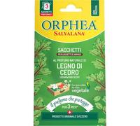 ANTITARME SALVALANA CASSETTI ARMADI ORPHEA - LEGNO DI CEDRO CF=PZ 3- 6 confez...