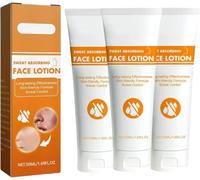 Antitraspirante per Il Viso, Bloccante Sudore Viso, Lozione Assorbi-Sudore, Fronte E Cuoio Capelluto, Controllo Della Pelle Grassa per Donna E Uomo, Iperidrosi (3 Pezzi)